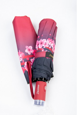 Жіноча парасолька-напівавтомат "Квітка"